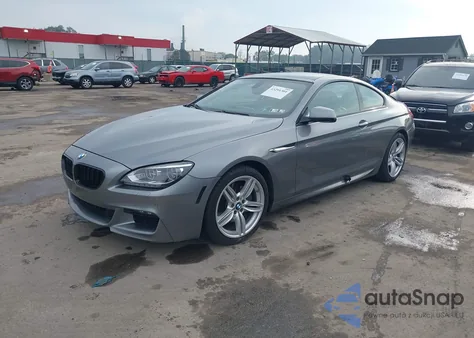 2014 BMW 650I xDrive z USA, uszkodzony, nr VIN WBAYM1C58ED325058